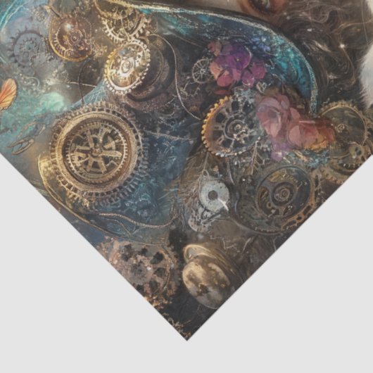 Papier Mousseline Découpage (Détail)