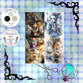 Papier Mousseline Découpage