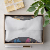 Papier Mousseline Découpage 12 pouces Dragon Fly Circles (Cadeau)