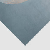 Papier Mousseline Découpage 2 Lunes Réflexion Atmosphère Tranquille (Détail)