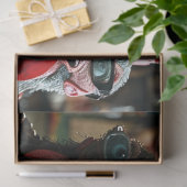 Papier Mousseline Découpage 3 Gangsters de poulets (Cadeau)