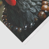 Papier Mousseline Découpage 3 Gangsters de poulets (Détail)