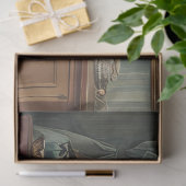 Papier Mousseline Découpage 3 petits cochons À damiers vêtements Cui (Cadeau)