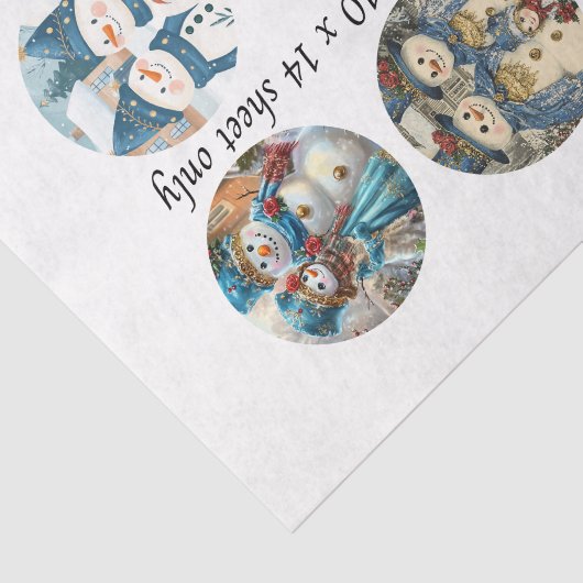 Papier Mousseline Decoupage 3" Snow Globe Mould Christmas (Détail)