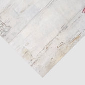 Papier Mousseline Decoupage 5 Chickens on a Fence 18x24 Canvas (Détail)