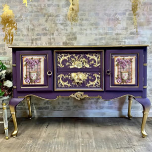 Papier Mousseline Découpage à base de café vintage