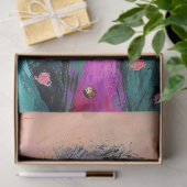 Papier Mousseline Découpage à l'autruche florale (Cadeau)