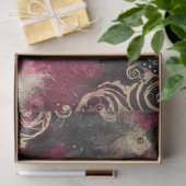 Papier Mousseline Découpage Abstrait Art College en fleurs déçues (Cadeau)