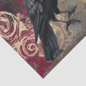 Papier Mousseline Découpage Abstrait Art College en fleurs déçues (Détail)