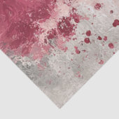 Papier Mousseline Découpage Abstrait Art College en fleurs déçues (Détail)