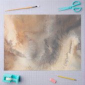 Papier Mousseline Découpage Abstrait Faux Arrière - plan rouille noi (Artisanat)