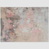 Papier Mousseline Découpage Abstrait Faux Finish Matches Leopard (Recto)