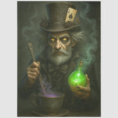 Papier Mousseline Decoupage Alchemist Timekeeper Glowing Potion  (Recto)