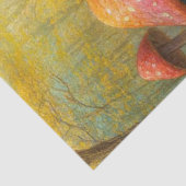 Papier Mousseline Decoupage Alice Adventures Enchanted Forest Rabbit (Détail)