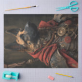 Papier Mousseline Découpage Allemand Shepard Steampunk Bronze Armure (Artisanat)