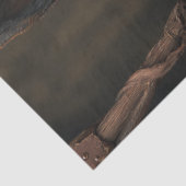 Papier Mousseline Découpage Allemand Shepard Steampunk Bronze Armure (Détail)