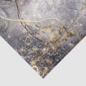 Papier Mousseline Découpage Anneaux entrelacés Enregistrer la date (Détail)