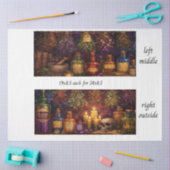 Papier Mousseline Decoupage Apothecary Sign  (Artisanat)