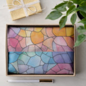 Papier Mousseline Découpage arc-en-ciel du spectre vivif (Cadeau)