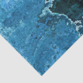 Papier Mousseline Découpage Arrière - plan bleu texturé Abstrait (Détail)