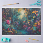 Papier Mousseline Découpage Arrière - plan de Jungle Rhapsody (Artisanat)