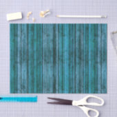 Papier Mousseline Découpage Arrière - plan Faux Blue Rustic Wood (Artisanat)