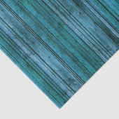 Papier Mousseline Découpage Arrière - plan Faux Blue Rustic Wood (Détail)