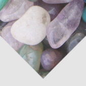 Papier Mousseline Découpage Arrière - plan Gemstones Agate (Détail)