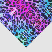 Papier Mousseline Découpage Art Abstrait rose violet (Détail)