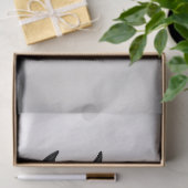 Papier Mousseline Découpage Art Cheval Stallion Noir et Blanc (Cadeau)