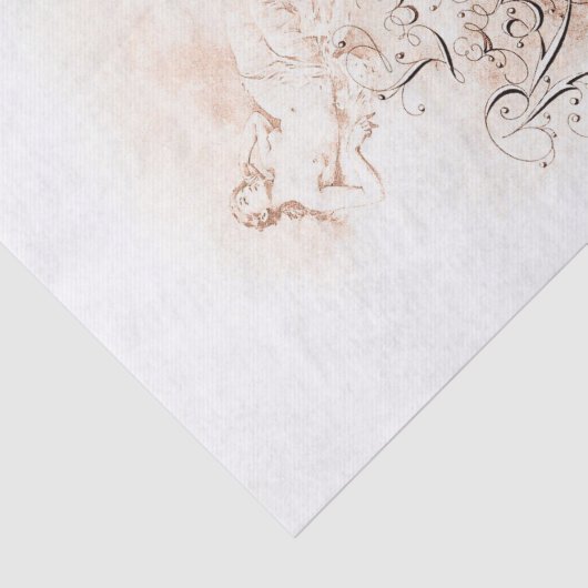 Papier Mousseline Découpage Art classique (Détail)