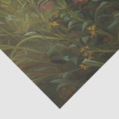 Papier Mousseline Découpage Art de l'agneau mignon et du papillon (Détail)