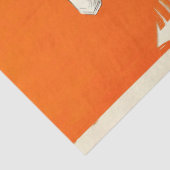 Papier Mousseline Découpage Art déco Flapper 1920's Decoupage (Détail)