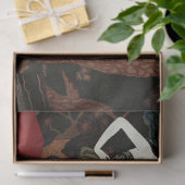 Papier Mousseline Découpage Art déco Flapper 1920's Decoupage (Cadeau)