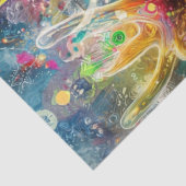 Papier Mousseline Découpage Art numérique d'orignal géant (Détail)