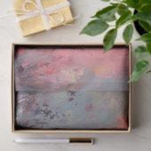 Papier Mousseline Découpage Art numérique pétrolier Vache des hautes (Cadeau)