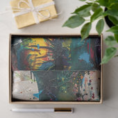 Papier Mousseline Découpage Art numérique Whimsical Jester (Cadeau)