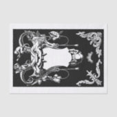 Papier Mousseline Découpage artistique classique de Gargoyle (Recto)