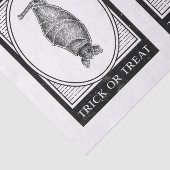 Papier Mousseline Découpage artistique d'Halloween (Détail)