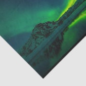 Papier Mousseline Découpage aurora boréale aurora feux (Détail)