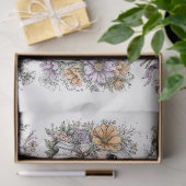 Papier Mousseline Découpage Automne Fantômes - Plusieurs tailles (Cadeau)