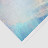 Papier Mousseline Découpage Baby Manatees Bleu Océan Eaux (Détail)