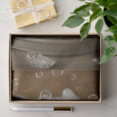 Papier Mousseline Découpage Bain d'ours noir bulles Canard en caoutc (Cadeau)