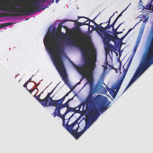 Papier Mousseline Découpage beauté aquarelle (Détail)