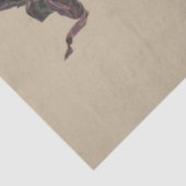 Papier Mousseline Découpage Belle Sorcière Volant Broomstick dentell (Détail)