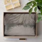 Papier Mousseline Découpage Berger australien George Washington (Cadeau)