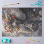 Papier Mousseline Découpage Bijoux d'éléphants fantaisie ornés (Artisanat)