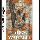 Papier Mousseline Découpage BK7 Ephemera Rabbit Ephemera BK7