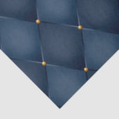 Papier Mousseline Découpage bleu foncé Arlequin Diamond (Détail)