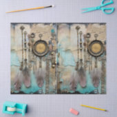 Papier Mousseline Découpage BoHo Dreamcatcher Feathers (Artisanat)